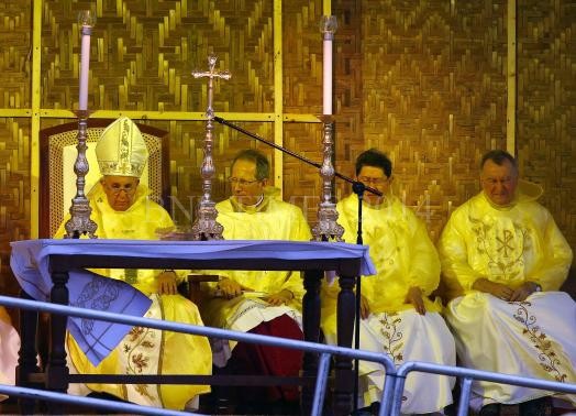 An emotional Pope Francis