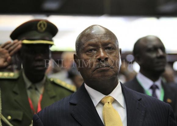 Ugandan President Yoweri Museveni